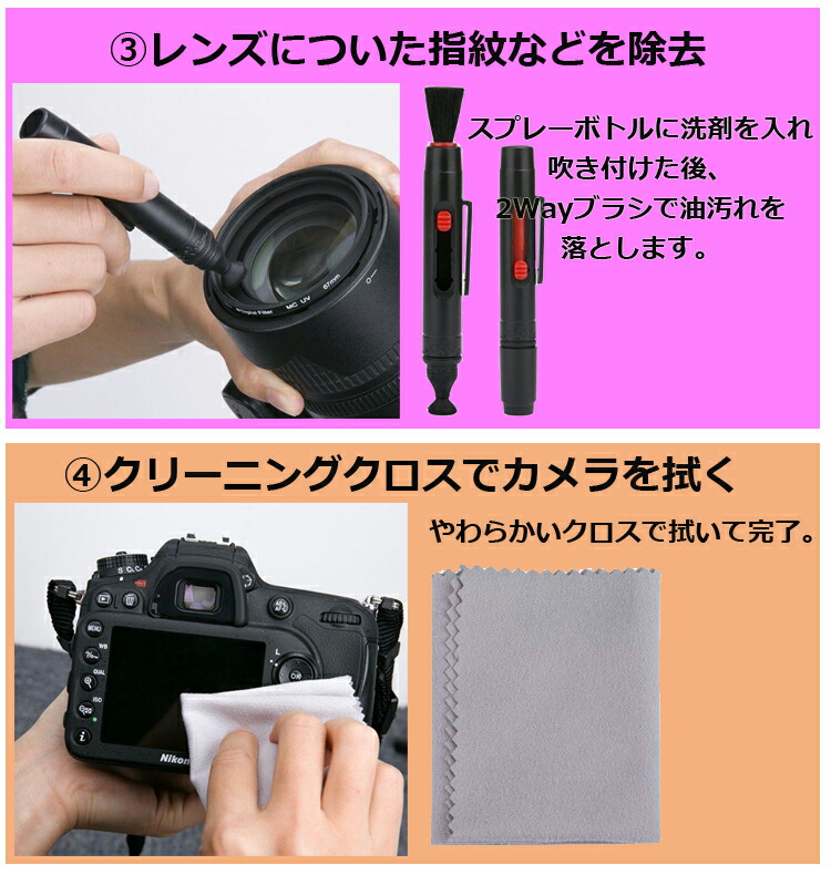 カメラレッスン Lesson9 カメラのお手入れの基本 Enjoyニコン ニコンイメージング