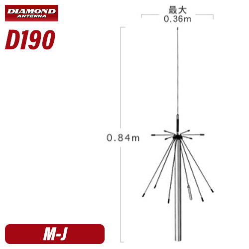 楽天市場】第一電波工業 ダイヤモンド W735 HF帯(3.5/7MHz)2バンド