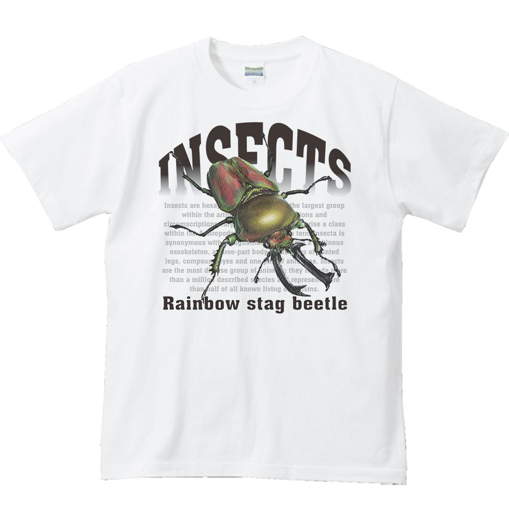 楽天市場】オオ クワガタ（昆虫シリーズ）／半袖Tシャツ : MYDS