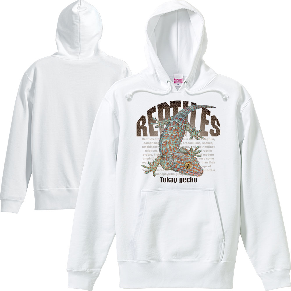 楽天市場 トッケイヤモリ 爬虫類シリーズ パーカー Myds 楽天市場店