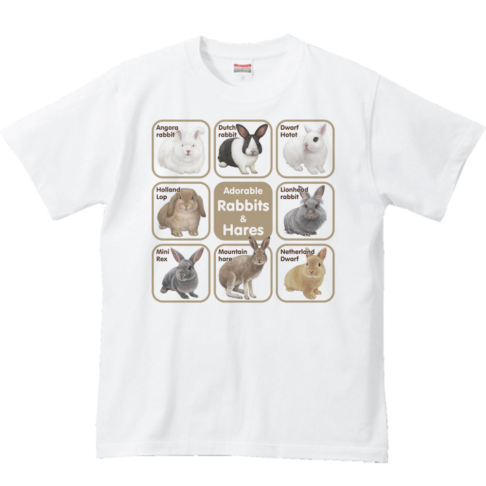 楽天市場】「ねむねむウサギ」Tシャツ 男女兼用 オールシーズン