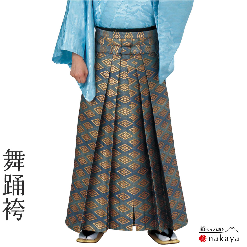 楽天市場】《 袴 5611 》 大人 白 緑 縞袴 舞踊袴 踊り 衣装