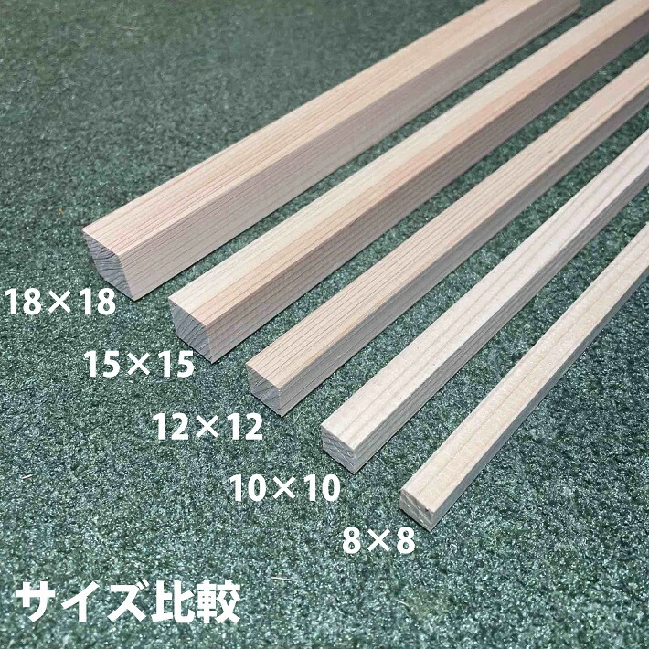 楽天市場 8角短くカット100本 桧角材8 8 ｍｍ 模型製作用 木材 木 角材 角棒 桧 模型 木製 クラフト ハンドメイド ｄｉｙ 木工 工作 手作り 日曜大工 自然材料 天然木 無垢 材料 夏休み Nantomokuzai 楽天市場店