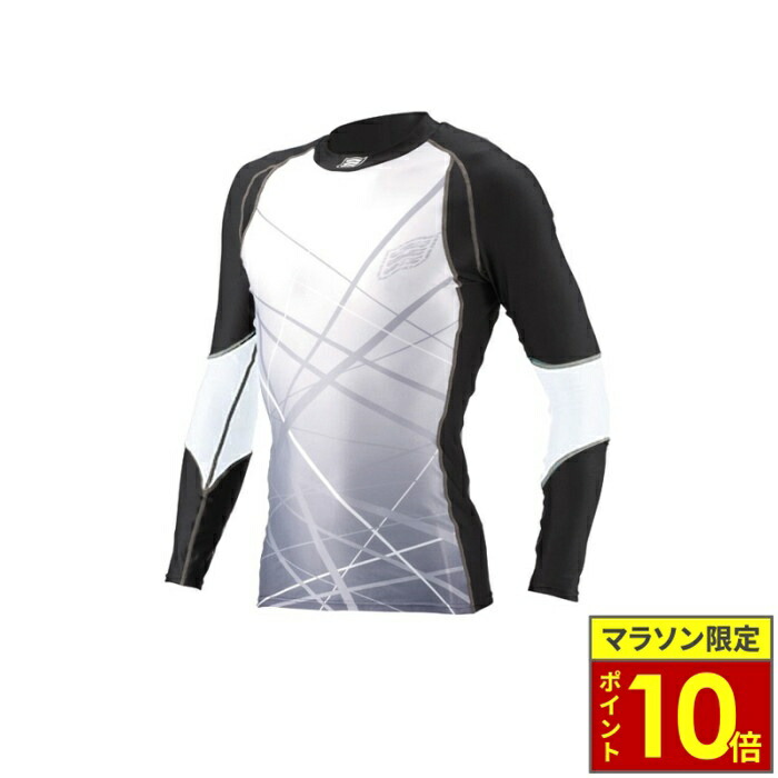 ＼ポイント10倍／ HYOD ヒョウドウ HRU001SP BOOST UNDER SHIRTS [SPLASH] アンダーシャツ ブラック/ホワイト