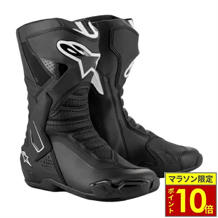 ＼ポイント10倍／ alpinestars アルパインスターズ SMX-6 v3 BOOTS レーシングブーツ 12 BLACK WHITE