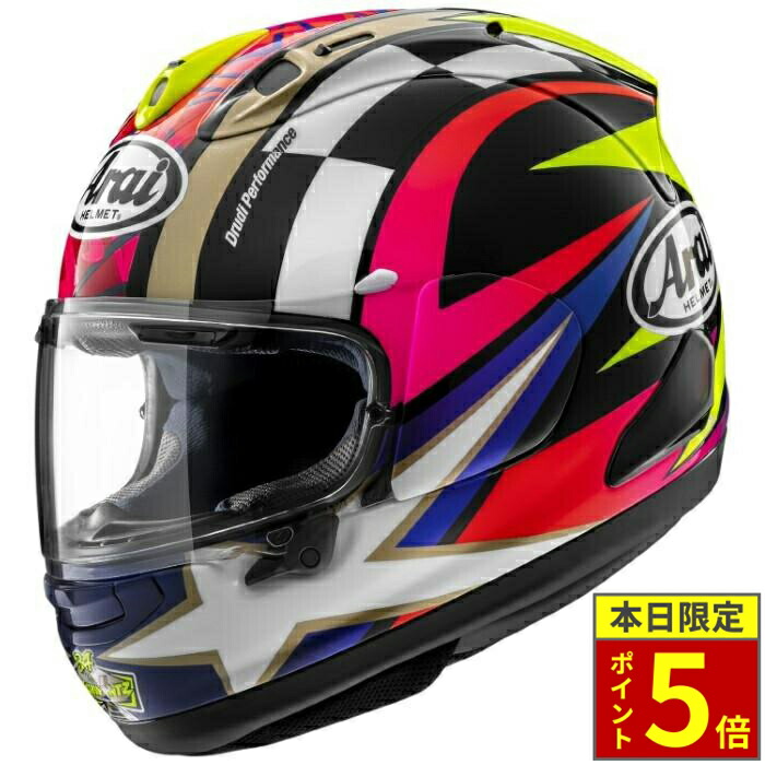 アライ　Arai フルフェイスヘルメット　ケビン・シュワンツ Arai RX-7X SCHWANTZ 30th[ケビン・シュワンツ] - セキュリティ