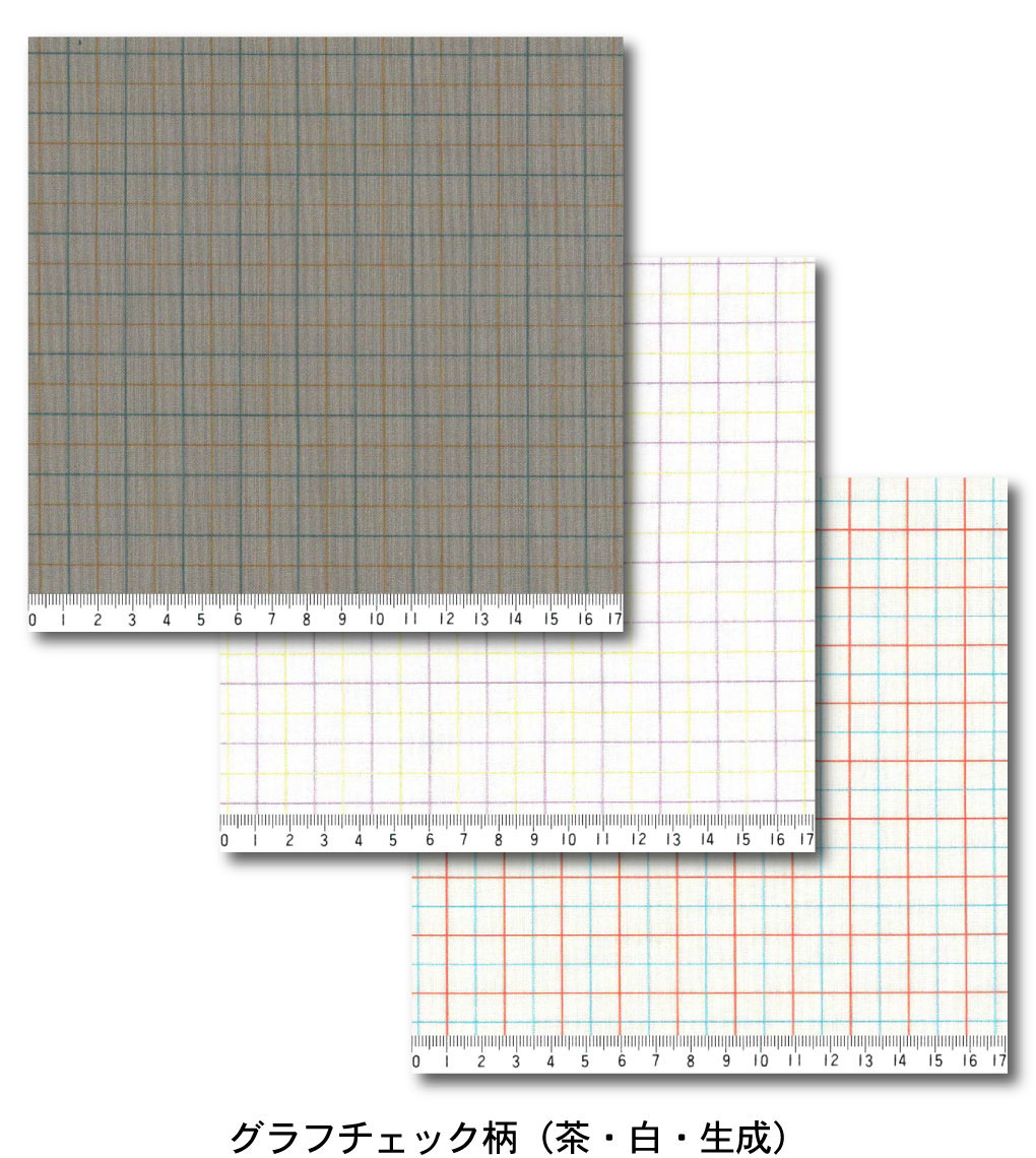 楽天市場 グラフチェック チェック柄 生地 オックス生地 方眼紙のように細い線で正方形が構成された格子柄 シンプルなため 他のアイテムと合わせやすい ラインチェック レトロクラッシック 方眼紙 グラフ バッグ ランチョンマット 綿100 110cm 布 松尾捺染