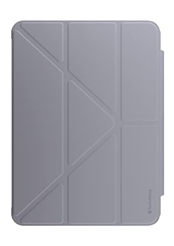 SwitchEasy iPad Air 第5世代 Air4 /iPad Pro 11 2022 2021 対応 ケース 手帳型 オートスリープ 対応 背面 クリア スリム 保護 カバー Apple Pencil 2 充電 可能 ホルダー 透明 クリ