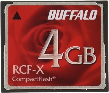バッファロー BUFFALO コンパクトフラッシュ4GB RCF-X4G