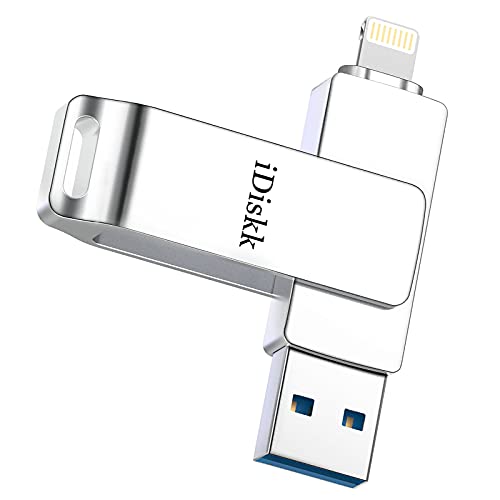 APPLE mfi公許済み iDiskk iPhone usb記憶装置 128GB 外後ばらい閃光電球運転 固定ディスク Lightning繋ぎ積み上げる 度合い iOS外の方記憶装置 プラグプレイ 一鳴らす自動小銃うしろ押し 全くのアイフ