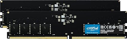 クルーシャル (マイクロン製) 勉強机いの一番用記憶装置 32GBX2枚 DDR5-4800 制限事項付無締めきり日引き請ける CT2K32G48C40U5 (国内定まり代わりになる店品