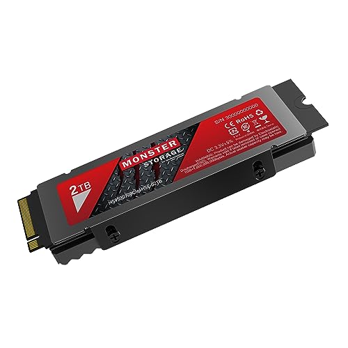 楽天市場】Monster Storage SSD 2TB NVMe PCIe Gen4×4 PS5確認済み