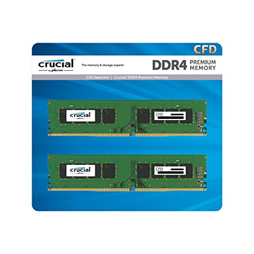 CFD販売 デスクトップPC用メモリ DDR4-2400 (PC4-19200) 16GB 2枚 (32GB) 無期限保証 288pin Crucial by Micron W4U2400CM-16G|ネコサン商店