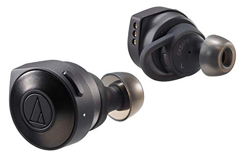 オーディオテクニカ ATH-CKS5TW (ワイヤレス イヤホン Bluetooth 対応) 完全ワイヤレスイヤホン / Bluetooth5.0 / 重低音 / 最大約45時間再生 / Qualcomm aptX・・ /通話品質強化  国内正規品  ブ