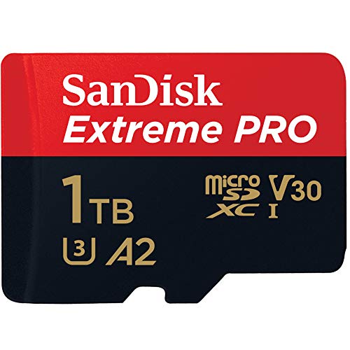 マイクロSD 1肺結核 サンディスク Extreme PRO microSDXC A2 SDSQXCZ-1T00 外国で包み品