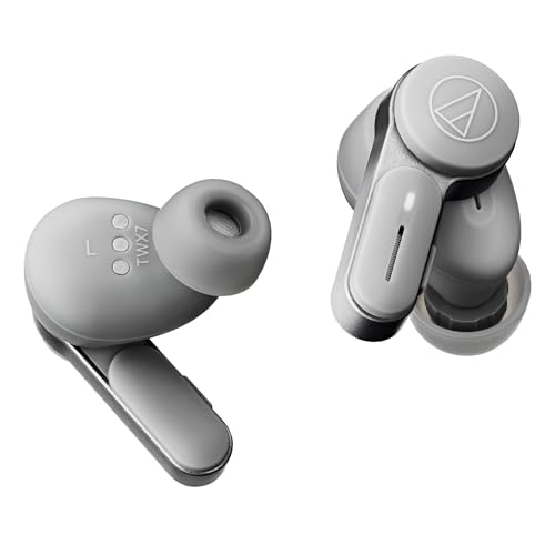 オーディオテクニカ ATH-TWX7 ワイヤレスイヤホン bluetooth ノイズキャンセリング 最大約20時間再生 通話品質強化 マルチポイント対応 ノイズキャンセル ヒアスルー 低遅延モード LDAC対応 SBC AAC IPX4防滴 急速充電