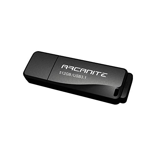 ARCANITE USBメモリ 512GB USB 3.1 超高速、最大読出速度400MB/s、最大書込速度200MB/s