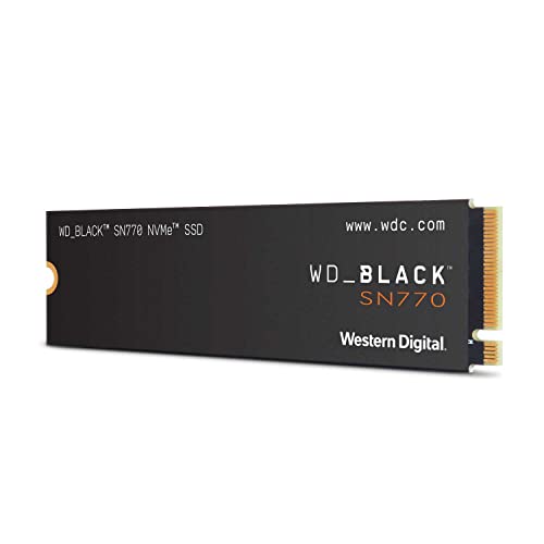 Western Digital ウエスタンデジタル 内蔵SSD 2TB WD Black SN770 ゲーム向け PCIe Gen4 M.2-2280 NVMe WDS200T3X0E-EC 国内正規代理店品