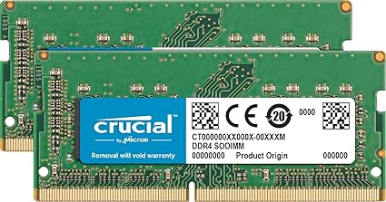 Crucial Micron製 DDR4 ノート用メモリー 16GB x2( 2400MT/s / PC4-19200 / 260pin / SODIMM)CT2K16G4SFD824A|ネコサン商店