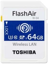 東芝 無線LAN搭載SDXCメモリカード 64GB Class10 UHS-1Flash Air SD-UWA064G｜ネコサン商店
