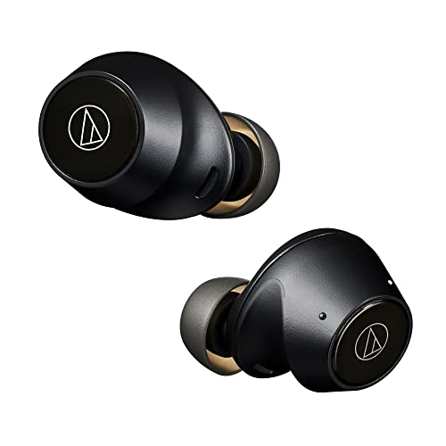 オーディオテクニカ ATH-CKS30TW BK ワイヤレスイヤホン bluetooth 完全ワイヤレスイヤホン / 重低音 / IP55 防水防塵規格 / マルチポイント対応 / 小型軽量 / 最大約20時間再生 / アプリ対応 / ヒアスルー /