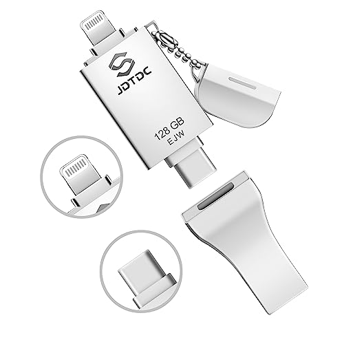 iPhone USB記憶装置128GB Apple MFi公許 iOS 17に相応う 3 インチ1 iPhone USB 閃光電球運転 iPhone映し絵突っ支い棒 iPad 用うしろ押し iOS Android パソコン Lighting usb Me