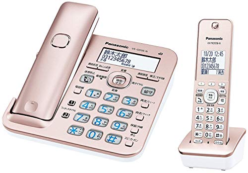 パナソニック コードレス電話機(子機1台付き) VE-GD56DL-N｜ネコサン商店