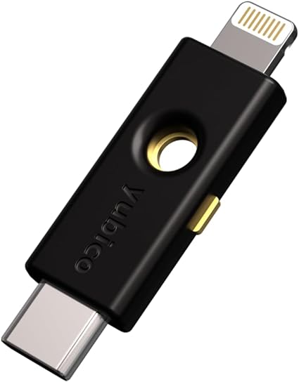 Yubico - YubiKey 5Ci - USB-C / Lightning 認証セキュリティキー