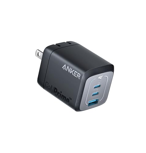 Anker Prime Wall Charger (67W, 3 ports, GaN) (黒いこと)