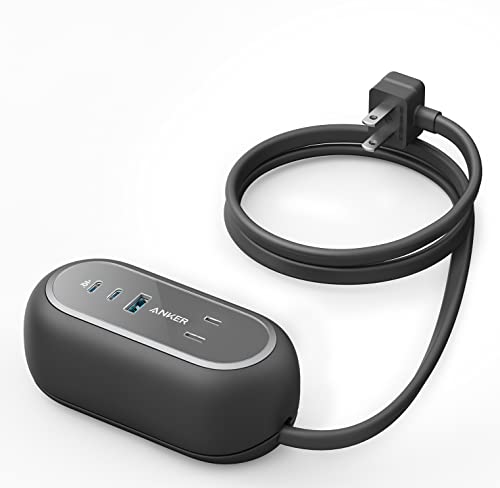 Anker 615 USB Power Strip (GaNPrime 65W) (USBタップ 電源タップ 延長コード) ブラック｜ネコサン商店