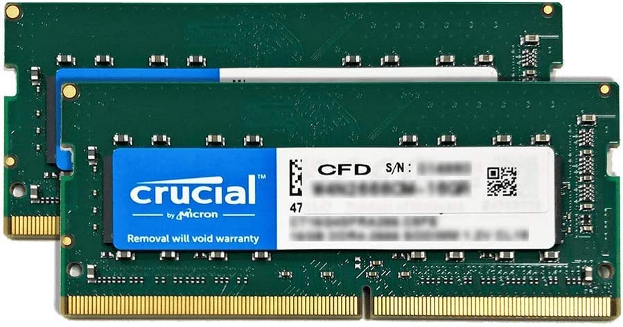 Crucial(クルーシャル) CFD販売 ノートPC用メモリ PC4-19200 (DDR4-2400) 16GB 2枚 (32GB) 相性保証 無期限保証 260pin Crucial by Micron W4N2400CM-16GQ|ネコサン商店