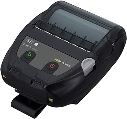 セイコーインスツル モノクロ モバイル型感熱式プリンター MP-B20 USB Bluetooth接続 MFi認定 ブラック|ネコサン商店