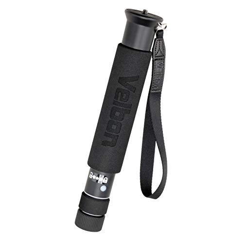 ベルボン Velbon 一脚 ULTRA STICK SUPER 8 8段 ウルトラロック 脚径30mm 中型 雲台別売 台座径40mm アルミ脚 ブラック 408334｜ネコサン商店 9,188円