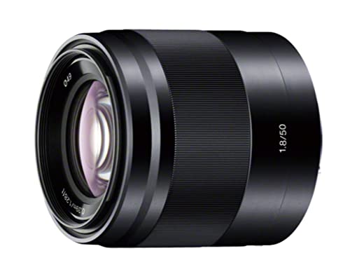 ソニー(SONY) 望遠単焦点レンズ APS-C E 50mm F1.8 OSS デジタル一眼カメラα Eマウント 用 純正レンズ SEL50F18 ブラック 30,710円