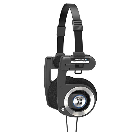 Koss PortaPro On Ear Headphones with ケース (Black) 並行輸入品