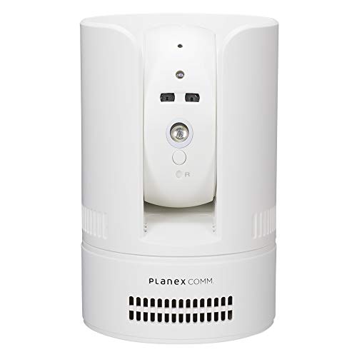 プラネックス Planex 防犯カメラ スマカメ カメラ一発 (Wi-Fi/有線LAN対応) 首振りモデル CS-W72FHD2 ホワイト｜ネコサン商店