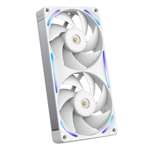 NZXT F240X RGB White PCケースファン 240mm シングルフレームファン RF-U24PN-W1 FN2653