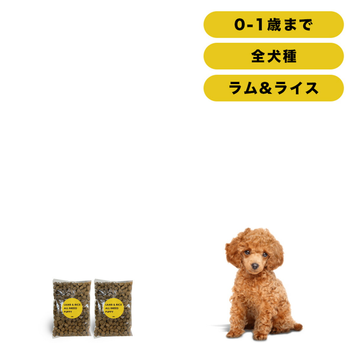 楽天市場】INUMESHI フィースト 子犬用 大型犬用 200g（100g×2袋