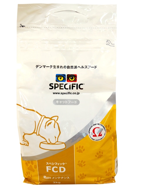 楽天市場 スペシフィック 食事療法食 猫用 Fcd 低phメンテナンス 3kg Specific 猫用 キャットフード ドライフード 子猫 成猫 高齢猫 Inumeshi