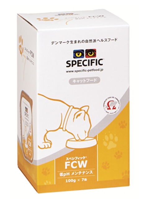 楽天市場 スペシフィック 食事療法食 猫用 Fcw 低phメンテナンス 100g 7缶セット Specific 猫用 キャットフード ウェットフード 子猫 成猫 高齢猫 Inumeshi