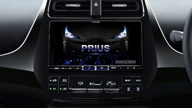 全国上品宅配無料 Alpine カーナビ カーエレクトロニクス プリウス 50系 マイナーチェンジ後 ナビレディパッケージ付車用 カーナビ アルパイン ナビレディパッケージ付車用 21年モデル車用品 バイク用品 ビッグx プリウス 50系 マイナーチェンジ後 9インチ 取り付け