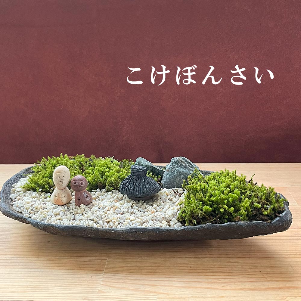 楽天市場】盆栽 盆景 ミニ庭園 京風庭園S 送料無料 : あるまま