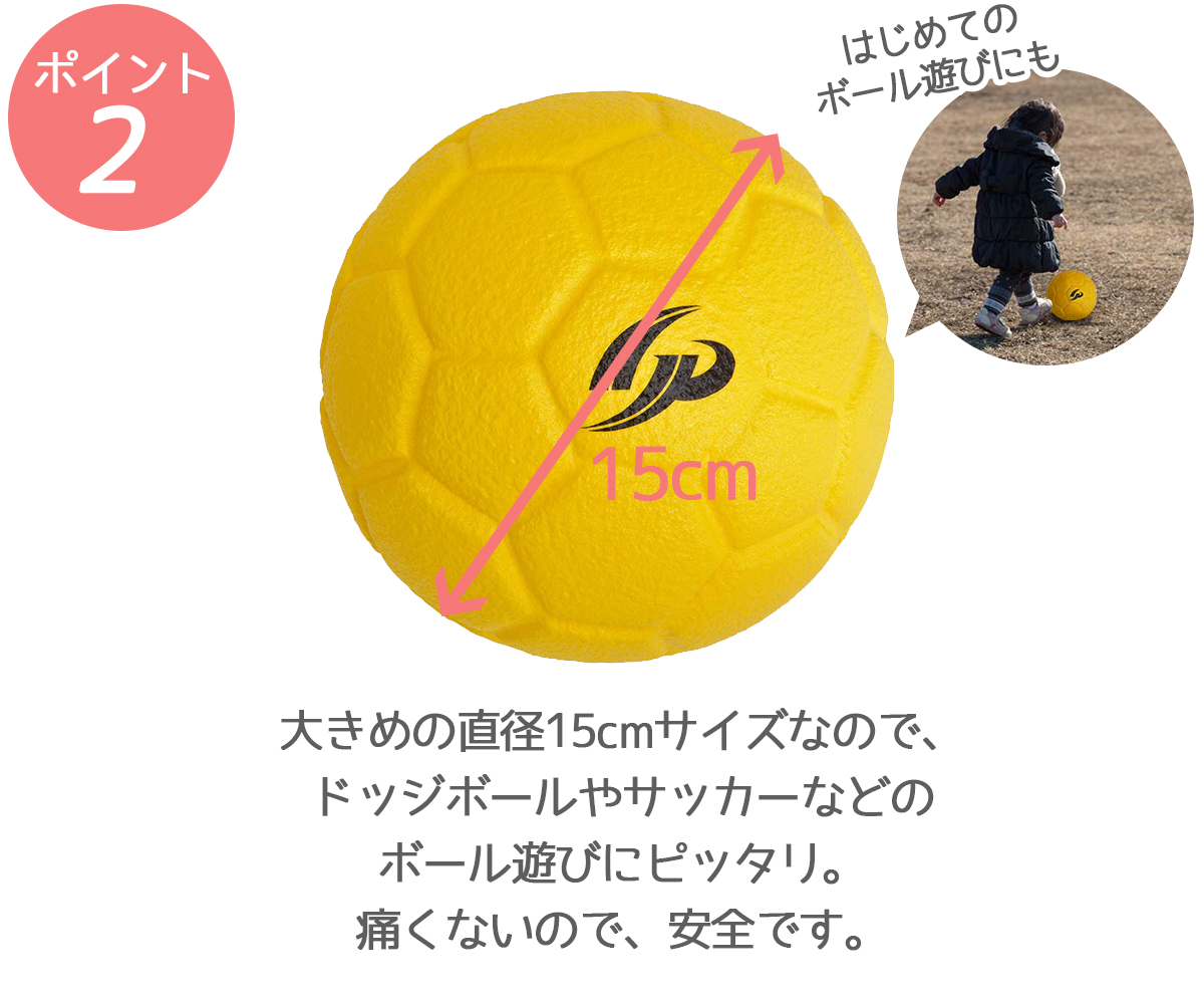 楽天市場 Gp 幼児用 しわくちゃボール 直径15cm サッカー ドッジボール などに スポーツ用品店 Bluesports