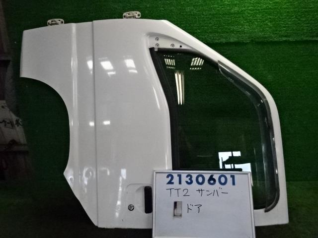 【中古】 スバル サンバー トラック TT2 左 ドア カラー ナンバー 955 ポーラ ホワイト 60209TC012