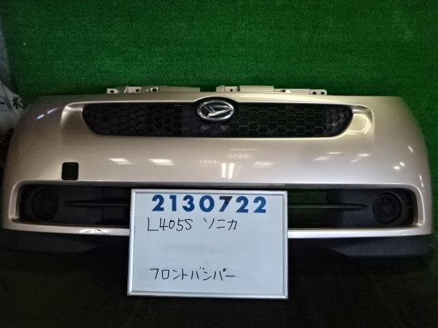 【中古】 ダイハツ ソニカ RS L405S フロント バンパー カラー ナンバー T16 ライトローズメタリック 52101-B2100-E0 52101-B2100-100