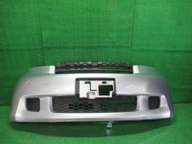 【中古】 トヨタ bB QNC20 フロントバンパー カラーナンバー S28 ブライトシルバー 52119-B1210-B0