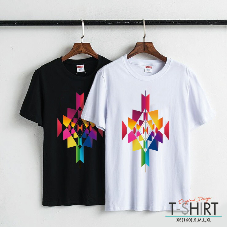 tシャツ クルーネック 丸首 プリントTシャツ レディース メンズ 楽天市場】Tシャツ レディース メンズ クルーネック 丸首 綿