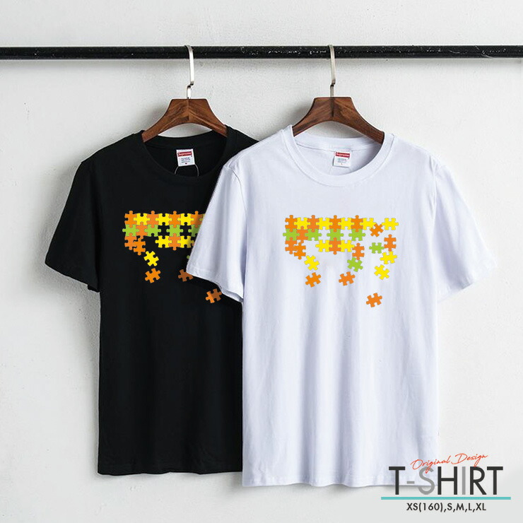 イラストプリント Tシャツ 2色組 Tシャツ クルーネック 丸首 半袖 ブラック ホワイト レディース 婦人服 ミセス シニア 女性 ワンポイント 春夏　nss　p27270 p25542-11.jpg