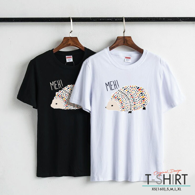 Tシャツ レディース パンダ カットソー 純綿 ペアルック 体型カバー モノクロ 半袖 可愛い 男女兼用 プリント ラウンドネック 大きいサイズ メンズ 春 夏 Tシャツ レディース パンダ カットソー 純綿 ペアルック 体型