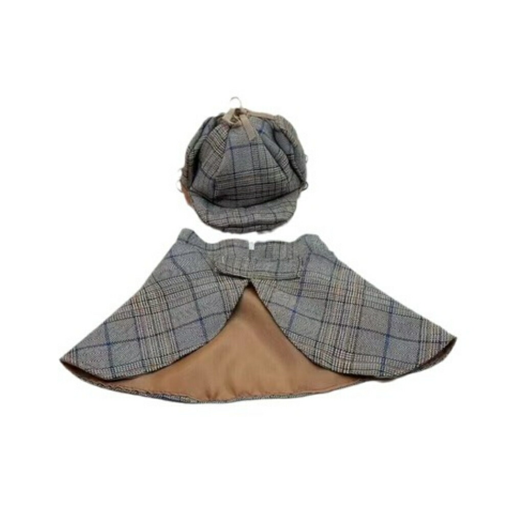 楽天市場】インバネスコート ディアストーカー セット メンズ